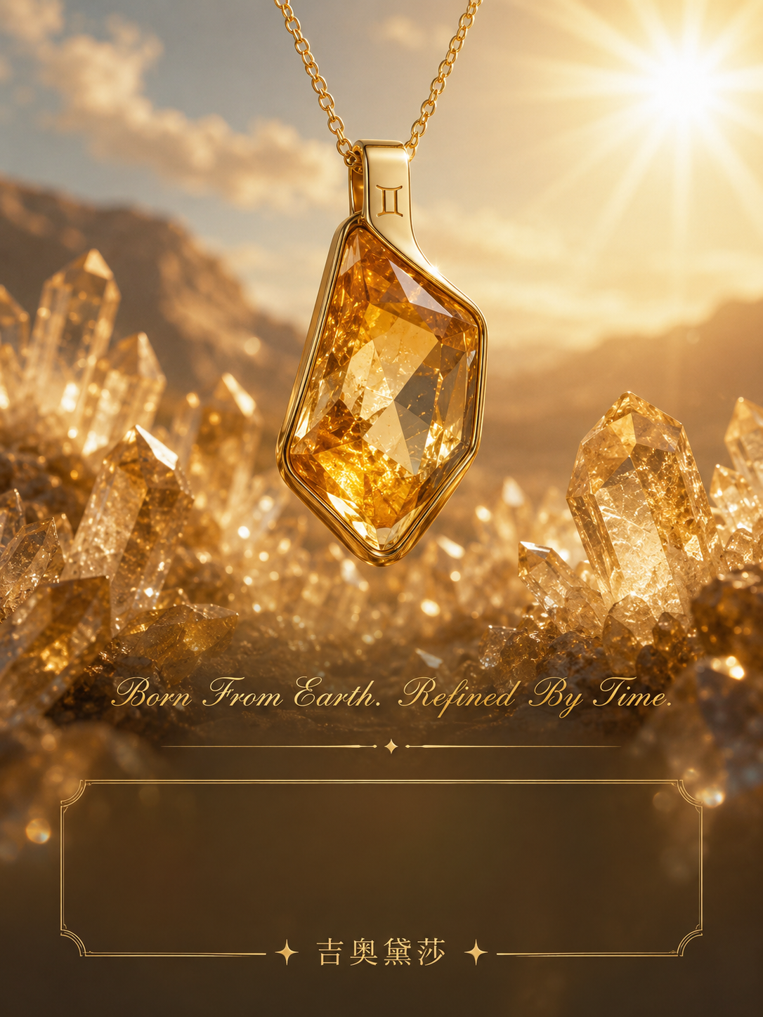 Gemini Collection with Citrine